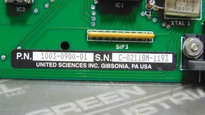 United Sciences Inc. 1003-0900-01 Signal Processor Board Used