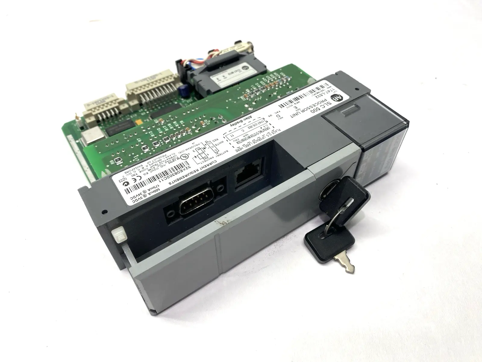 USED ALLEN-BRADLEY SER. E REV. D SLC 500 PROCESSOR UNIT 1747-OS302 SER. C