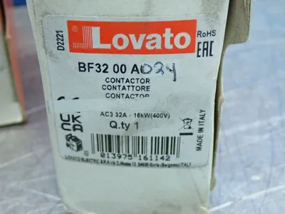 New | in-Stock LOVATO BF3200A024 PLC Contactors Ohio US | HGR 24 #1069685