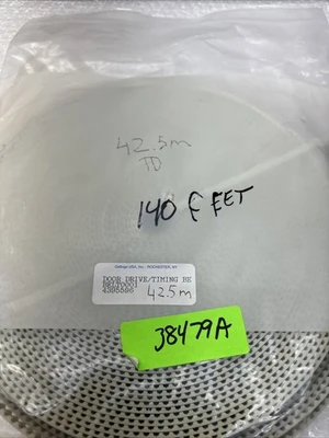 **NEW DOOR DRIVE/TIMING BELT 00014395596 42.5m TD 140’ FAST SHIPPING &WARRANTY#