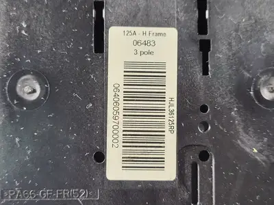 USED SQUARE D HJL36125