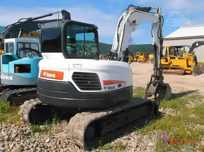 Used 2016 BOBCAT E85 Excavators New York US | Beck Equipment #1506433