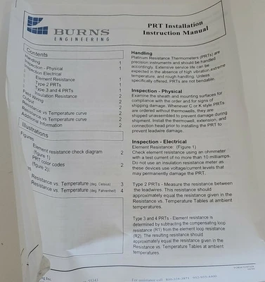 NEW Burns Engineering 20275-10C050030005T06M20/MT01