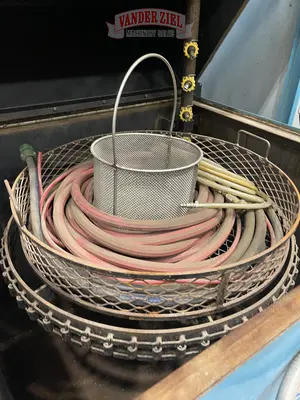 Used ADF 200 HEATED ROTARY PARTS WASHER Washers Michigan US | Vander Ziel Machinery Sales #482919
