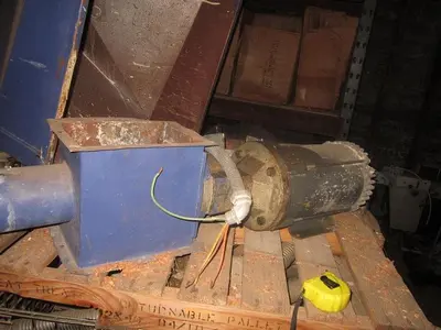 Conveyor, Screw, 4" X 18', S/st, 5 HP, Flexible, #S740003