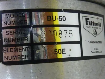USED FILTROIL BU-50