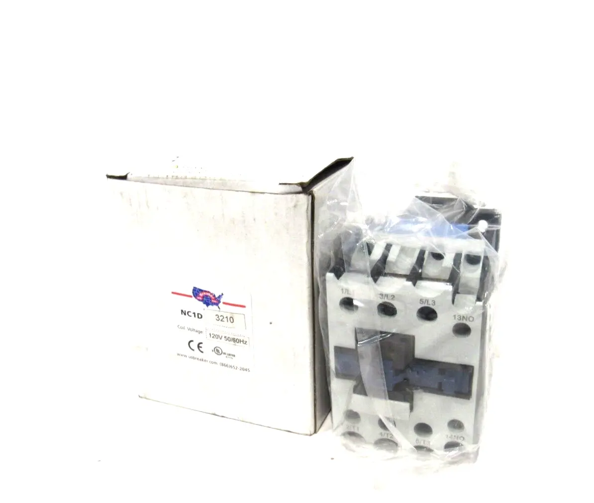 NEW US BREAKER INC. NC1D3210 CONTACTOR 120V