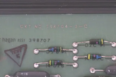 WESTINGHOUSE 398704-2-C ANALOG BOARD 398707 REPAIRED