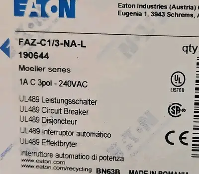 USED EATON FAZ-C1