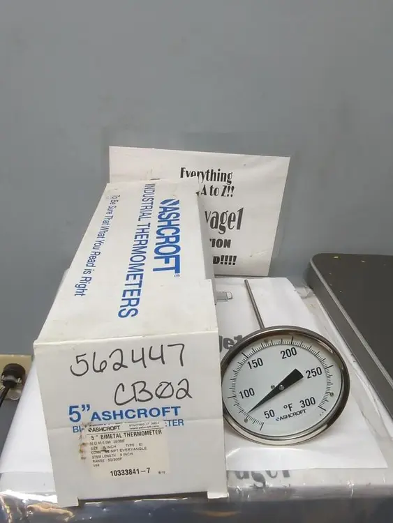 New | in-Stock ASHCROFT 10333841-7 Temperature/Pressure Ohio US | Surplus Asset Holdings #1235335
