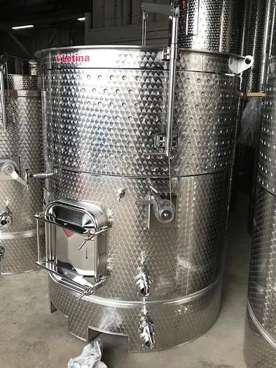New Stock Letina 620Gal/2350L Forkliftable Variable Capacity Jacketed Tank