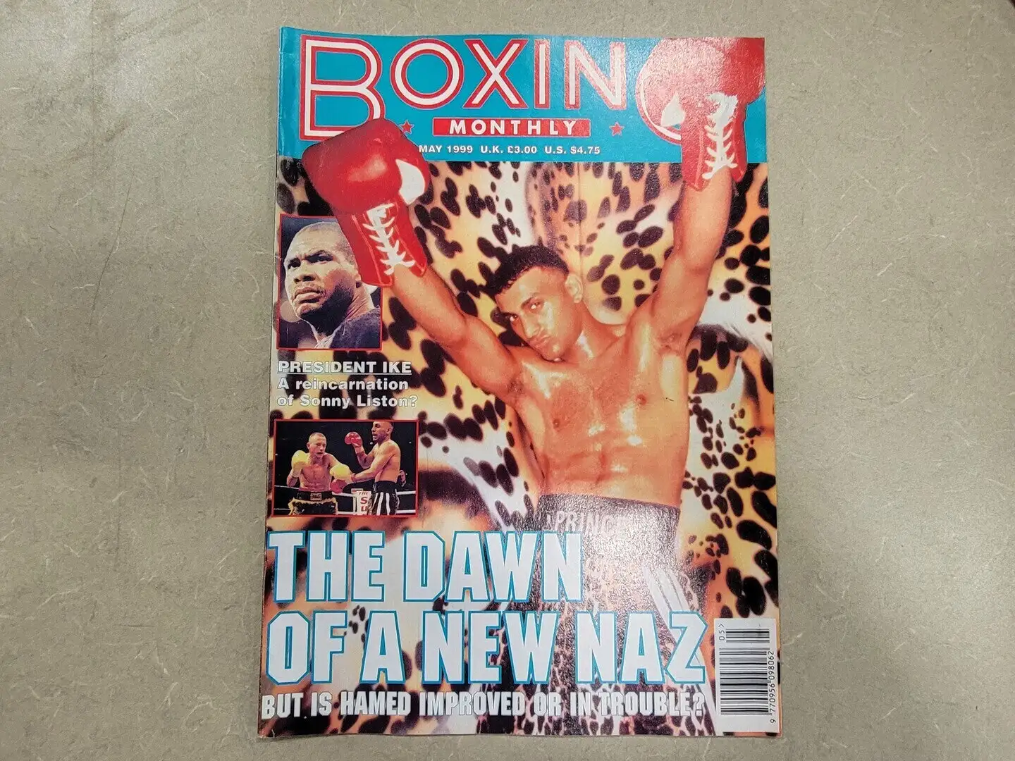 USED BOXING MONTHLY MAY 1999
