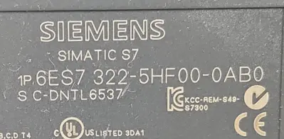 USED Siemens 6ES7322-5HF00-0AB0