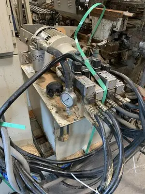 USED BELL 424-AC TRIM, BORE, AND DOWEL MACHINE