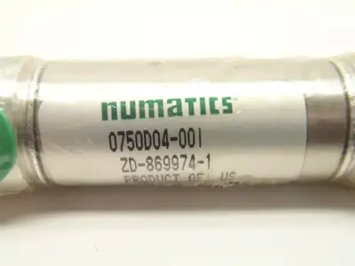 Numatics 0750D04-001 Pneumatic Cylinder ZD-869974-1
