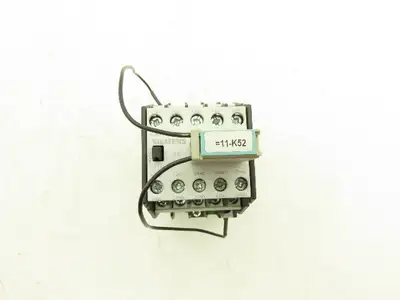 Siemens 3TH4391-0A Contactor Relay 9NO + 1NC 24V Coil 10A 600V 91E 3TH43