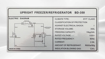 171-0170 1 Door Self Contained Reach In Cooler w/ 7 Drawers