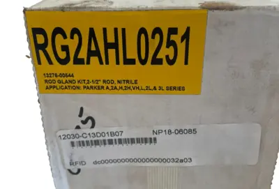 NEW PARKER RG2AHL0251 ROD GLAND KIT 2 1/2"