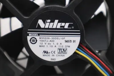 NIDEC M35556-35DEL10F Square Fan DC 12V 1A - STOCK GF122A