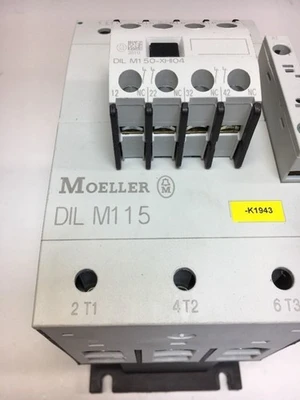 Used moeller DIL M115 Starters Indiana US | J&J Industrial Supply #519220