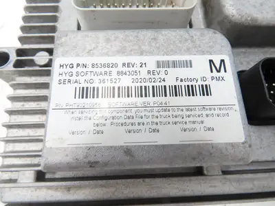 Hyster 8536820 Forklift Control Module Rev 21 Removed From E100XN