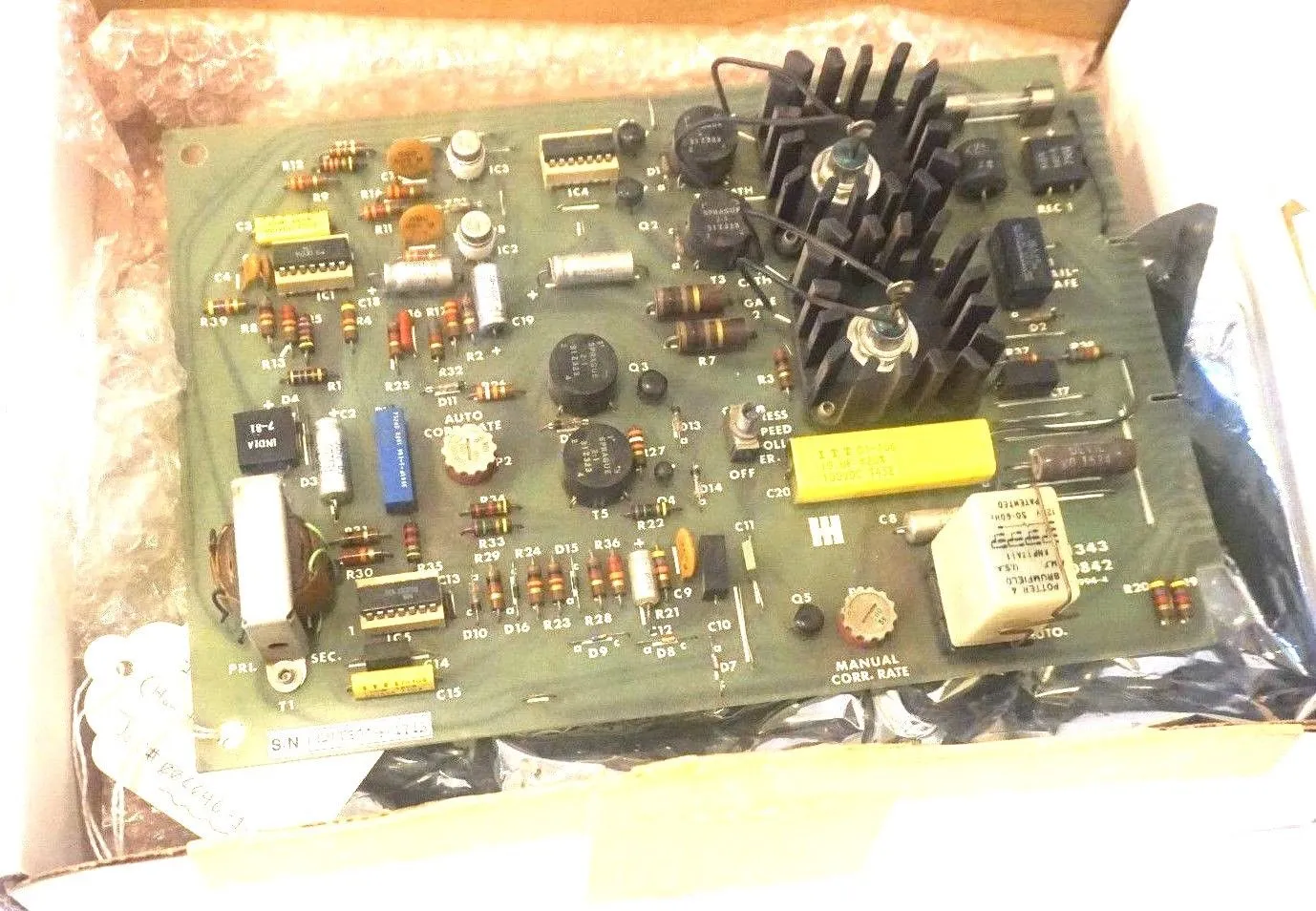 HURLETRON 991343 CONTROL BOARD