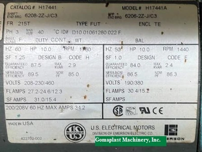Used _UNKNOWN_ _UNKNOWN_ Rubber Pad Presses Ohio US | Gomaplast Machinery, Inc. #1303979