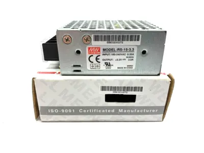 Mean Well RS-15-3.3 Switching Power Supply Module 100-240VAC 50/60Hz - New Other