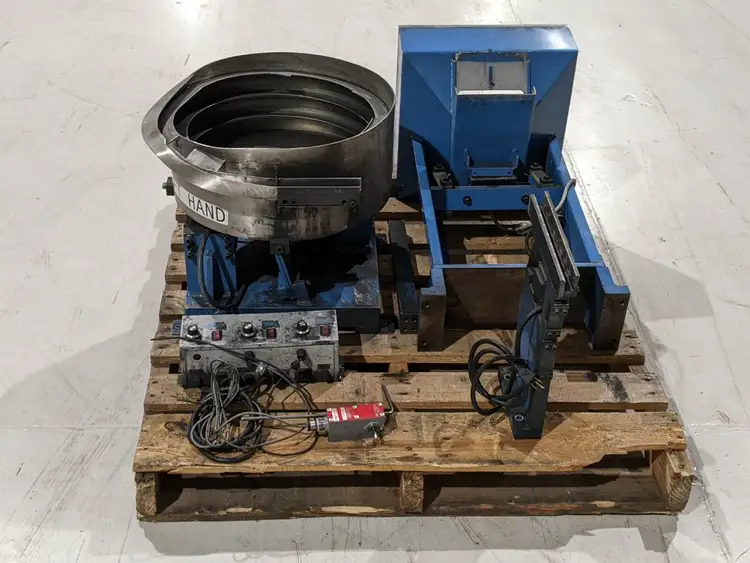 Used VIBRA-FLIGHT FEEDER SYSTEM W/ BOWL, INLINE, HOPPER, FC-102 PLUS Vibratory Feeders | Maverick Industrial Sales #1109923
