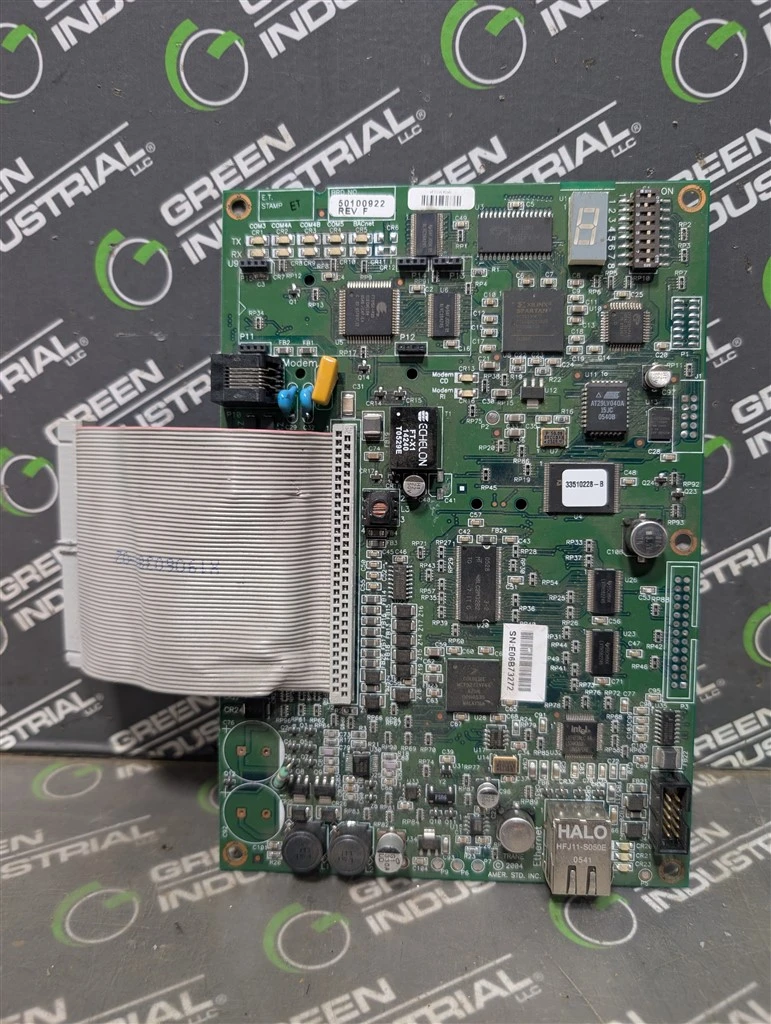 Trane 50100922 Chiller Control Board Rev. F 34103180-G ET Used