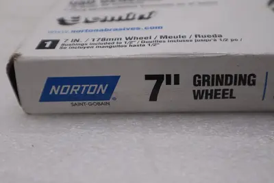 LOT OF 4 Norton 7" Grinding Wheel 7x1x1 36 Grit NEW IN BOX STOCK H164