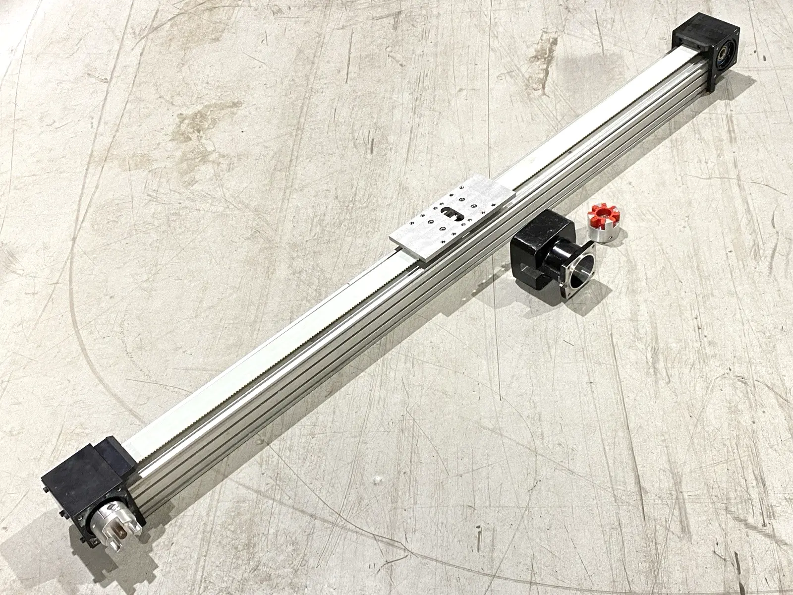 USED TOLOMATIC RODLESS BELT DRIVE ACTUATOR 43" STROKE