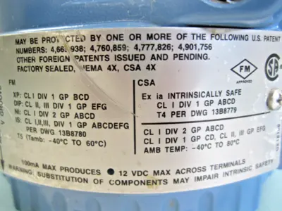 Used Fisher Type 846 Sensors New Hampshire US | Bitter End Trading #1452768