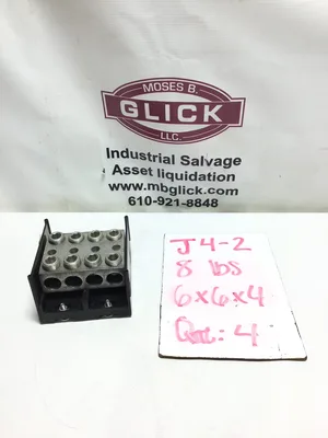Ferraz Shawmut 69341 Distribution Block CU9AL 600V 1Pole 600Torque