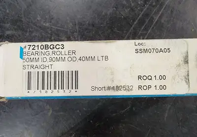 Ball Bearing 7210BGC3