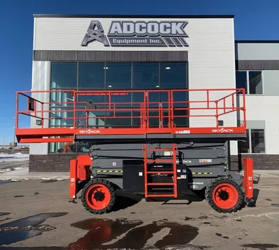 New | in-Stock 2026 SKYJACK SJ9243 RT ROUGH TERRAIN SCISSOR LIFT Scissor Lifters Alberta CA | Adcock Equipment #1417673