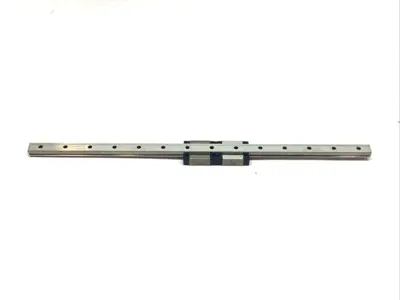 Used IKO Linear Bearing Guide Blocks (2x) w/ Guide Rail 350mm L x 12mm W Linear Guides Michigan US | Maverick Industrial Sales #1395407