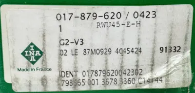 NEW INA RWU45-E-H-G2-V3 LINEAR GUIDE BLOCK 017-879-620/0423