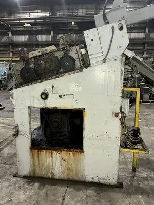 30,000 LBS X 36" PERFECTO COIL FEED LINE, COIL REEL UNCOILER & STRAIGHTENER: YOBRO #24871