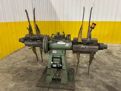 2,000 LBS X 12" LITTELL MODEL #20-12 DOUBLE END PULL OFF UNCOILER COIL REEL: STOCK #23713
