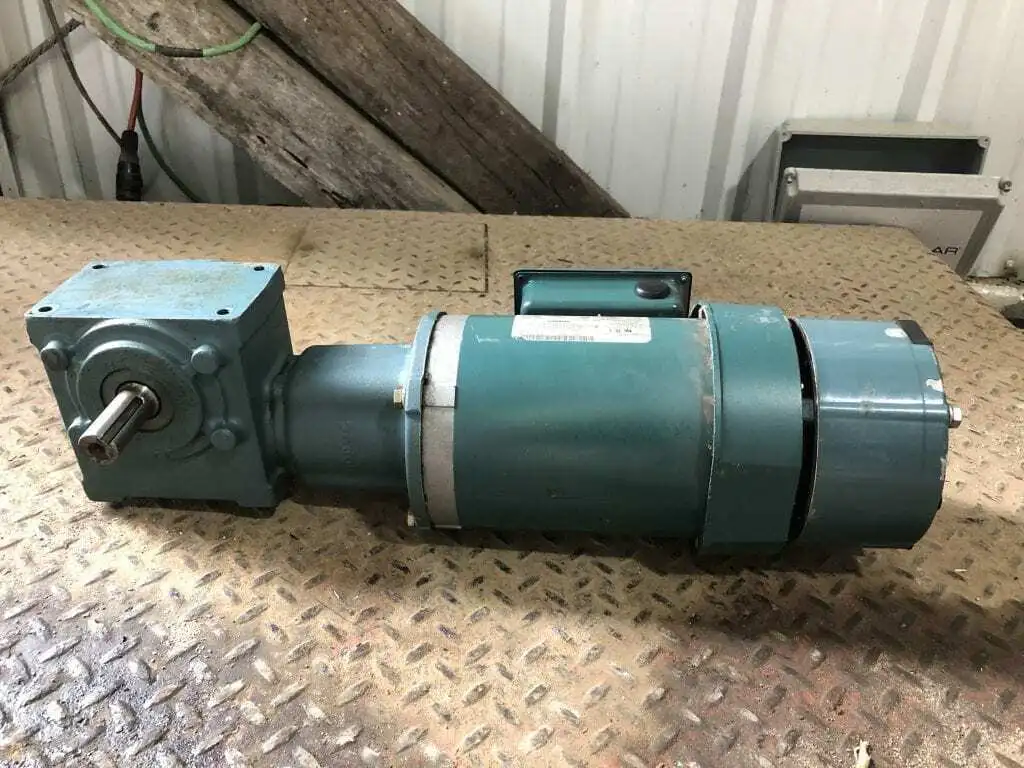 Dodge Tigear 2 20A15R14 Gear Drive/Speed Reducer w/ Brake 15:1 1HP 1725RPM 3PH