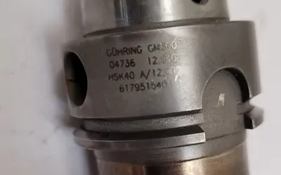 Used GUHRING GM300 HSK 40A / 12MM Misc Industrial Equipment Kentucky US | Aucto #687410