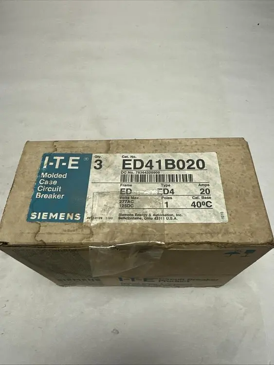 New | in-Stock ITE ED41B020 Miscellaneous Equipment (Electrical & Power) Ohio US | Surplus Asset Holdings #1309777