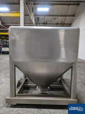 USED Glatt 1,200 Liter Glatt Tote, S/S