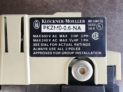 USED KLOCKNER-MOELLER PKZMO-0.6-NA