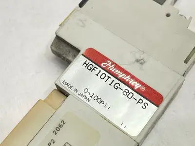 HGF10T1G-80-PS | Humphrey  Pneumatic Air Valve 0-100PSI - Used