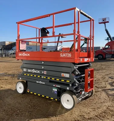 New | in-Stock 2026 SKYJACK SJ4726 E ELECTRIC SCISSOR LIFT Scissor Lifters Alberta CA | Adcock Equipment #1417664