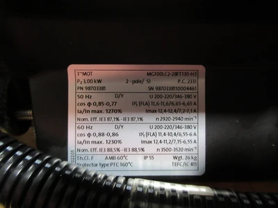 Used GRUNDFOS MG100LC2-2828FT130-H3 Tooling & Accessories (Other) Minnesota US | Machinesused.com #1566298