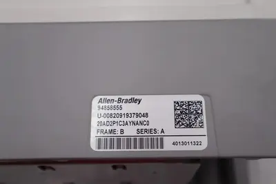 ALLEN-BRADLEY 20AD2P1C3AYNANC0 POWERFLEX 70  1 HP AC DRIVE SERIES B STOCK #2800