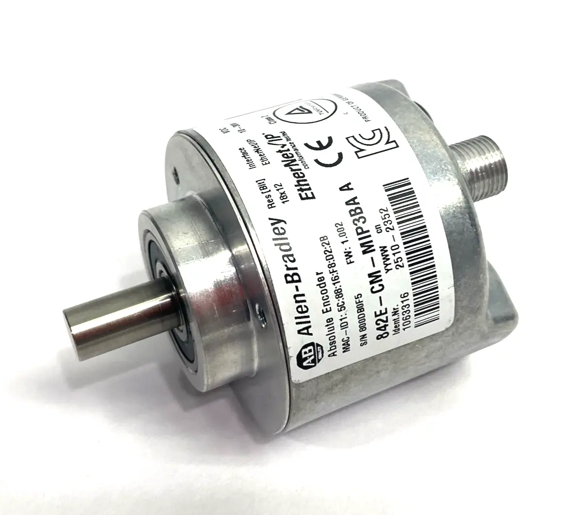 New | in-Stock Allen-Bradley Ser. A Ethernet/IP Encoder - CIP Motion, Multi-turn Encoders Michigan US | Maverick Industrial Sales #1393188